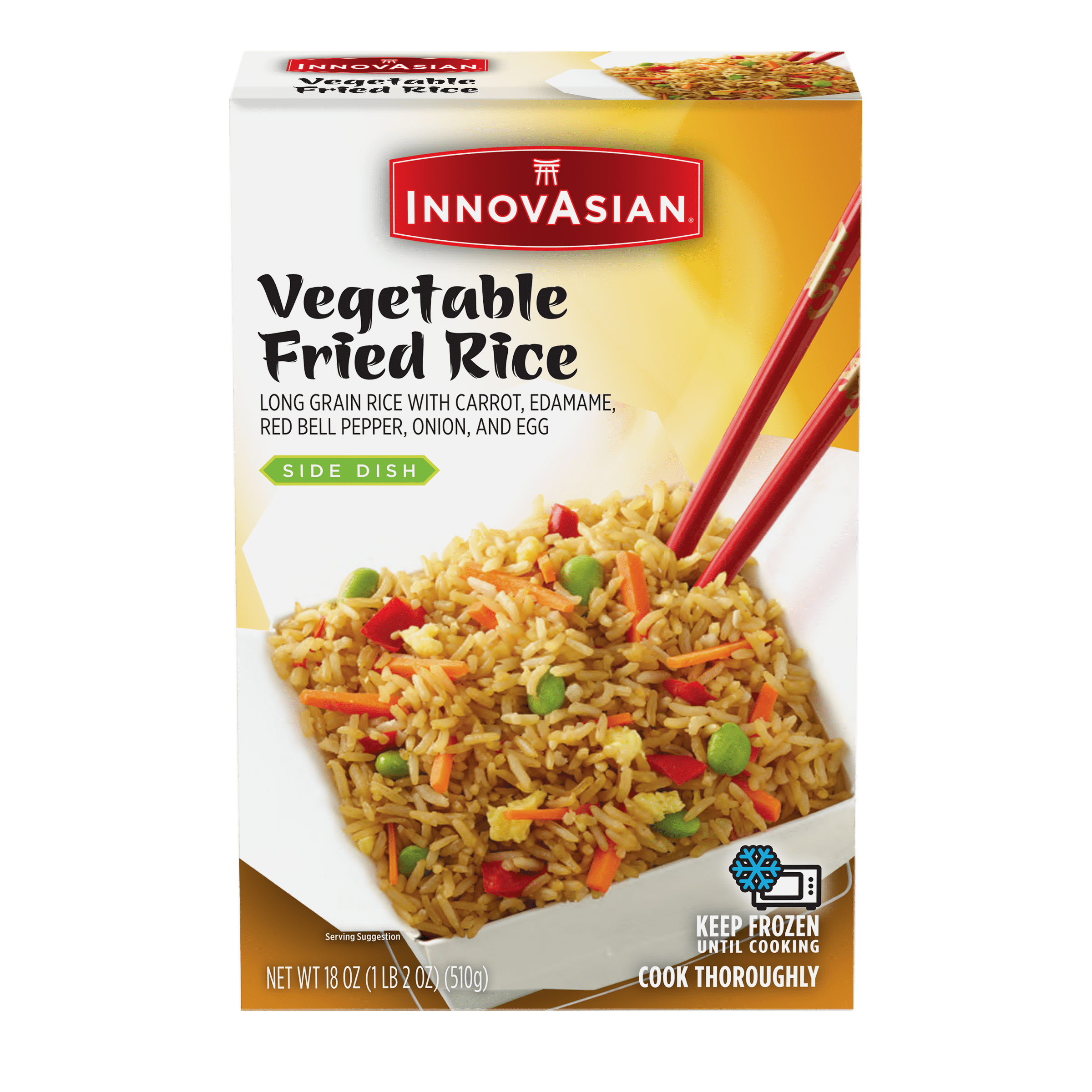 InnovAsian Cuisine Vegetable Fried Rice 18 Oz Frozen