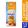International Delight Caramel Macchiato Naturally Caffeinated Medium-Light Roast Iced Coffee 64 fl oz Carton