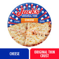 Jack's Original Thin Crust Cheese Pizza Frozen 13.8 Oz