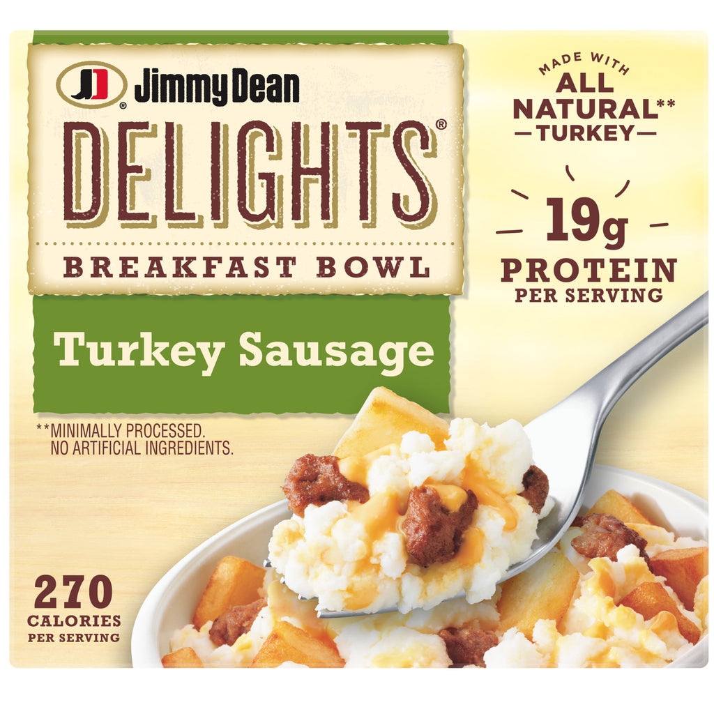 Jimmy Dean Delights Turkey Sausage Breakfast Bowl Frozen 7 Oz