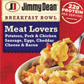 Jimmy Dean Meat Lovers Breakfast Bowl Frozen 7 Oz