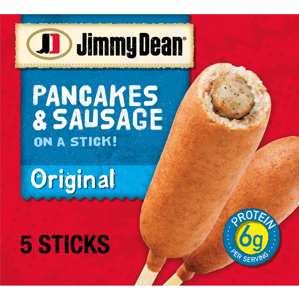 Jimmy Dean Pancake & Sausage on a Stick Frozen Breakfast 12.5 Oz 5 Count