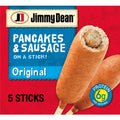 Jimmy Dean Pancake & Sausage on a Stick Frozen Breakfast 12.5 Oz 5 Count