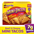 Jose Ole Beef & Cheese Mini Tacos 16.2 Oz Frozen Mexican Food