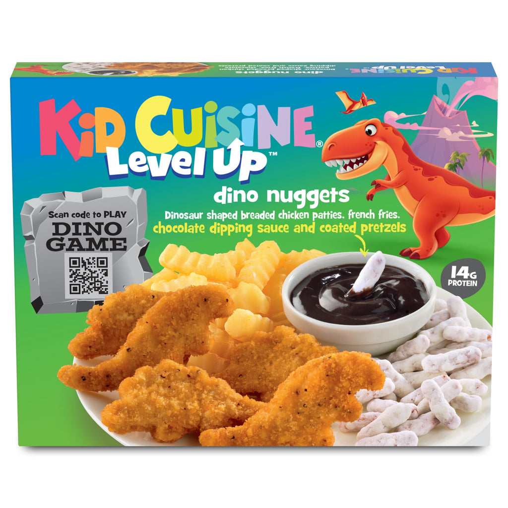 Kid Cuisine Level Up Dino Chicken Nuggets Frozen Meal 9.7 Oz