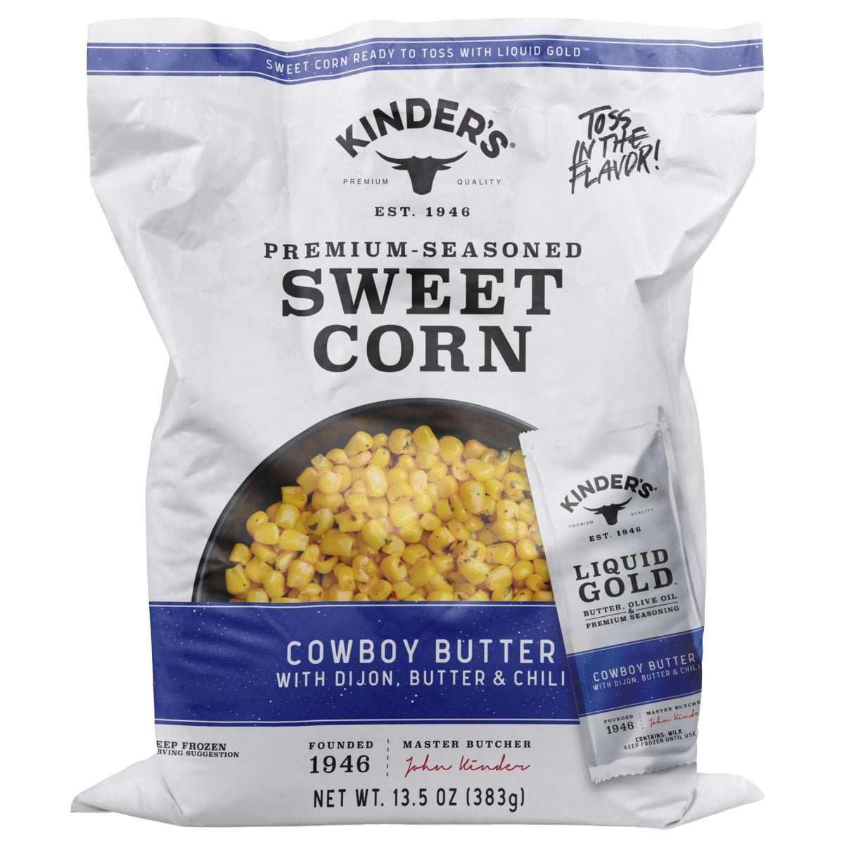 Kinder's Cowboy Butter Sweet Corn Frozen 13.5 Oz