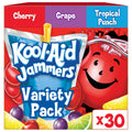 Kool-Aid Jammers Variety Pack Kids Drinks 30 Count 6 fl oz Pouches
