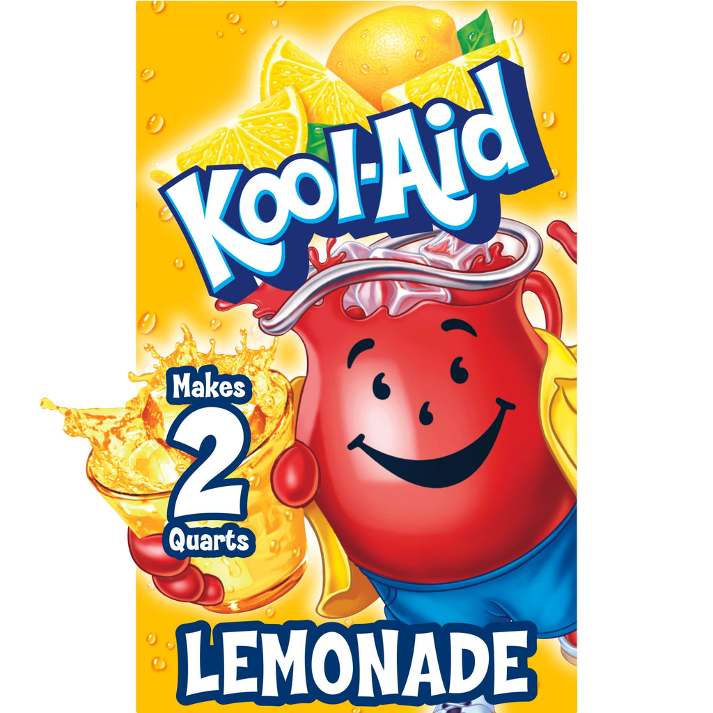 Kool-Aid Unsweetened Lemonade Drink Mix Packet 0.23 oz