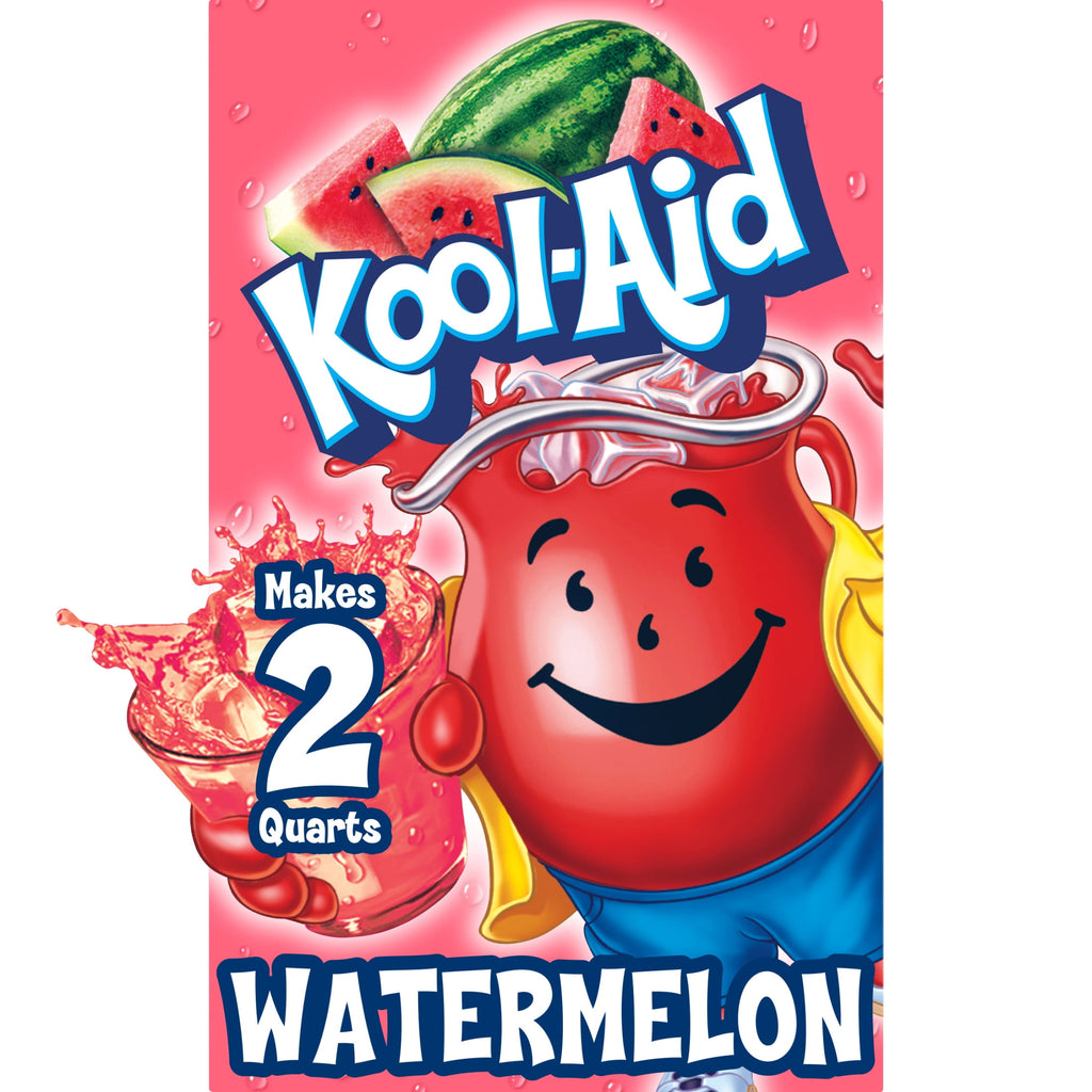 Kool-Aid Unsweetened Watermelon Powdered Soft Drink Mix 0.15 oz Packet