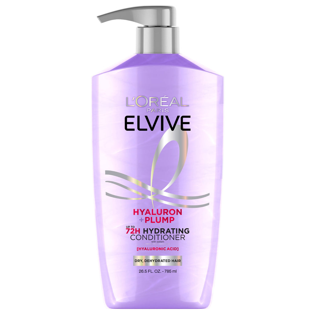 L'Oreal Paris Elvive Hyaluron Plump Hydrating Conditioner for Dry Hair 26.5 fl oz