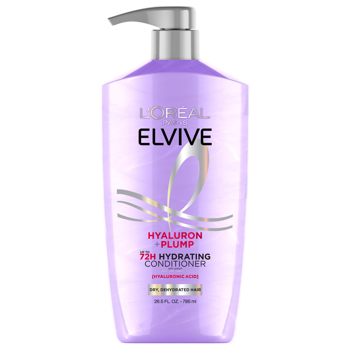 L'Oreal Paris Elvive Hyaluron Plump Hydrating Conditioner for Dry Hair 26.5 fl oz