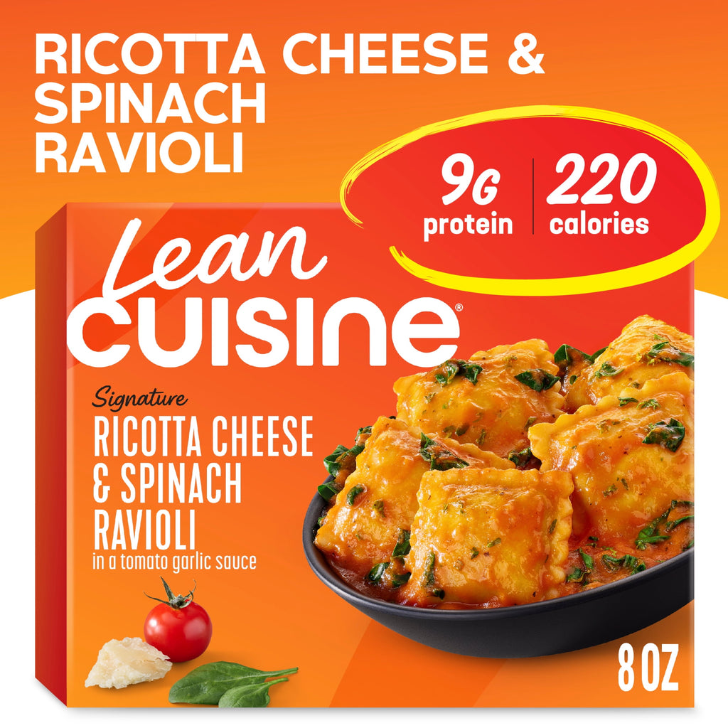 Lean Cuisine Ricotta Cheese & Spinach Ravioli Frozen Meal 8 Oz
