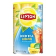 Lipton Lemon Naturally Flavored Iced Tea Drink Mix 28 qt Canister