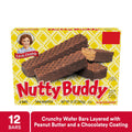 Nutty Buddy Wafer Cookies Peanut Butter Chocolate 12 Count 12 Oz Little Debbie