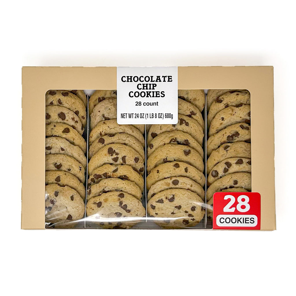 Semi-Sweet Baked Soft Chocolate Chip Cookies 24 Oz 28 Count Freshness Guaranteed