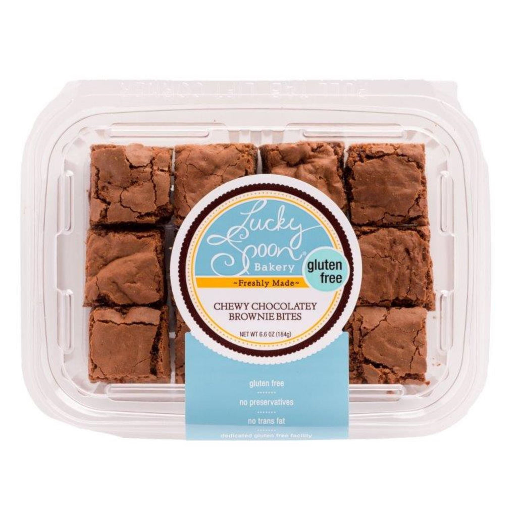 Gluten Free Chocolate Brownie Bites 6.6 Oz Lucky Spoon Bakery