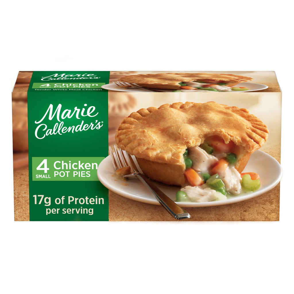 Marie Callender's Chicken Pot Pie Frozen Meal 10 Oz 4 Count