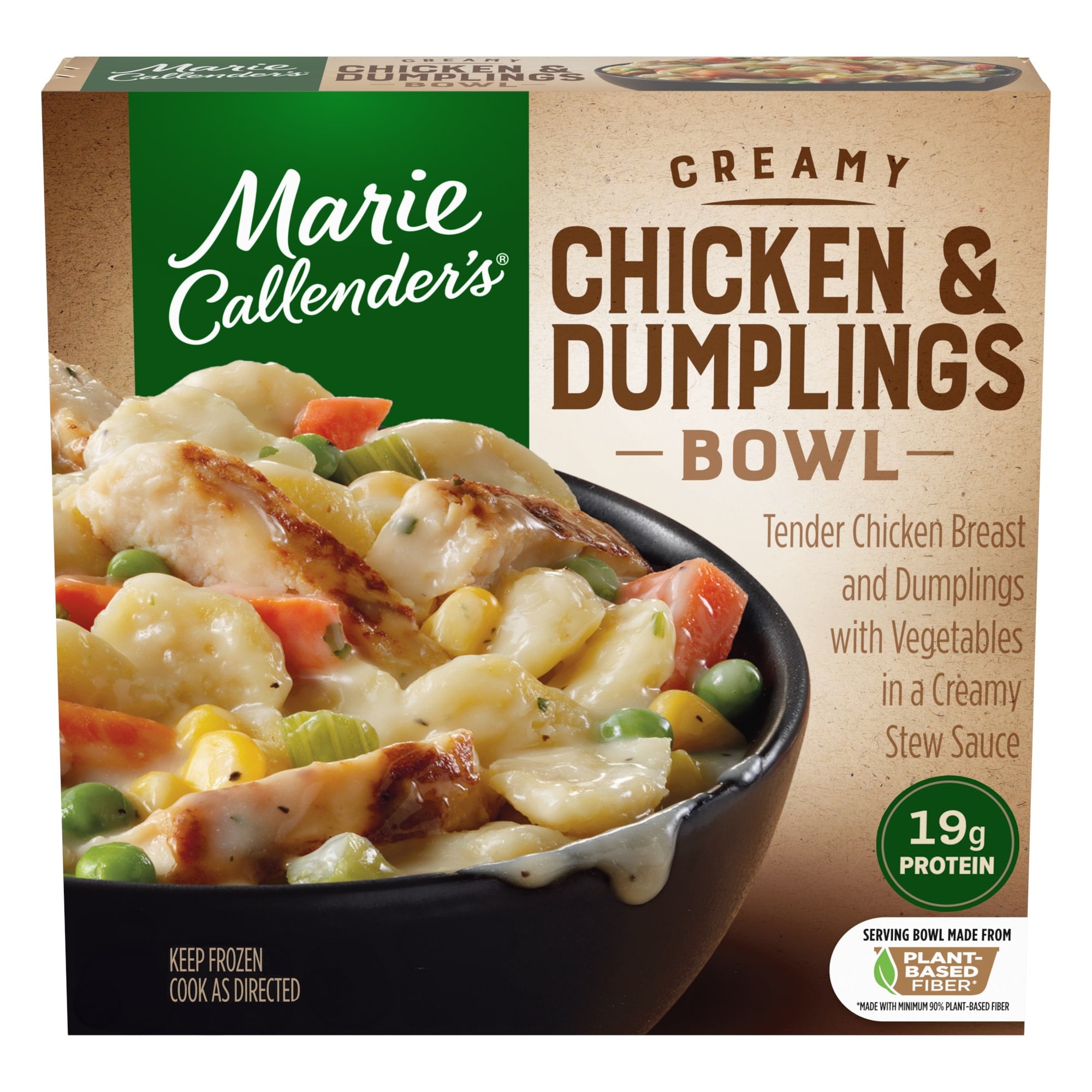 Marie Callender's Creamy Chicken and Dumplings Frozen Meal 12 Oz