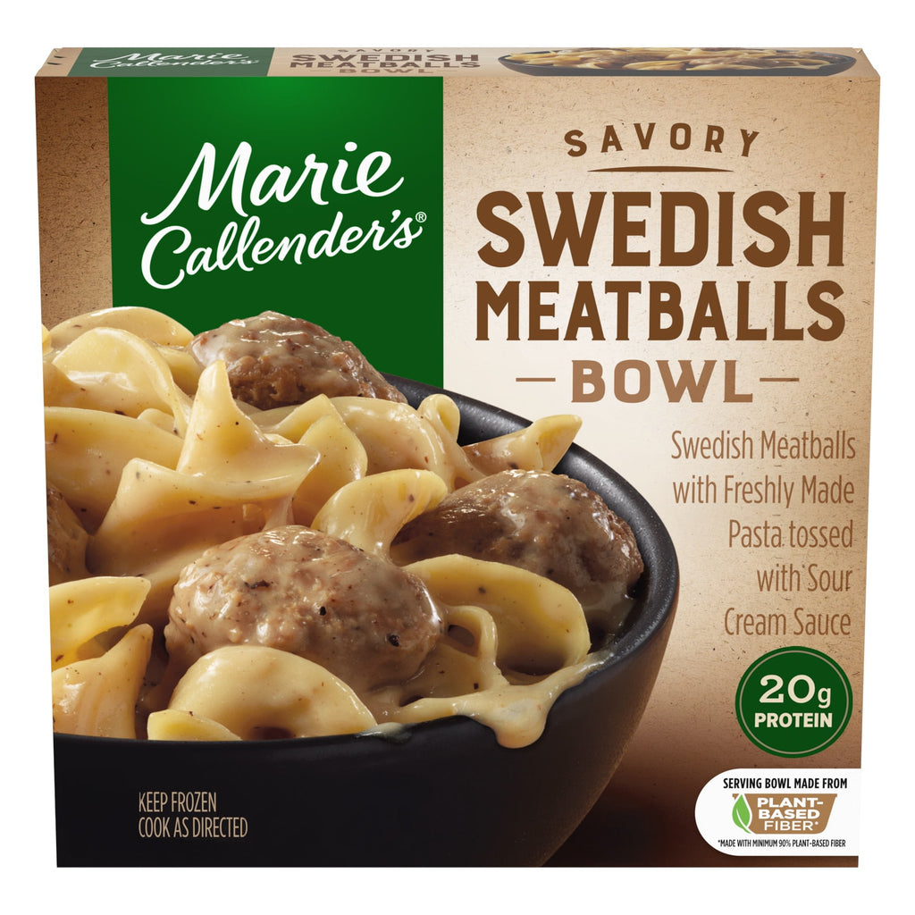 Marie Callender's Savory Swedish Meatballs Frozen Meal 11.5 Oz