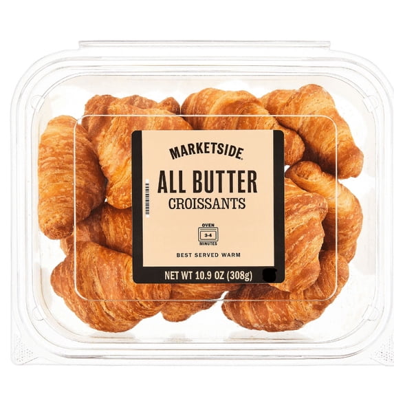 All Butter Baked Mini Croissants 10.9 Oz 11 Count Marketside