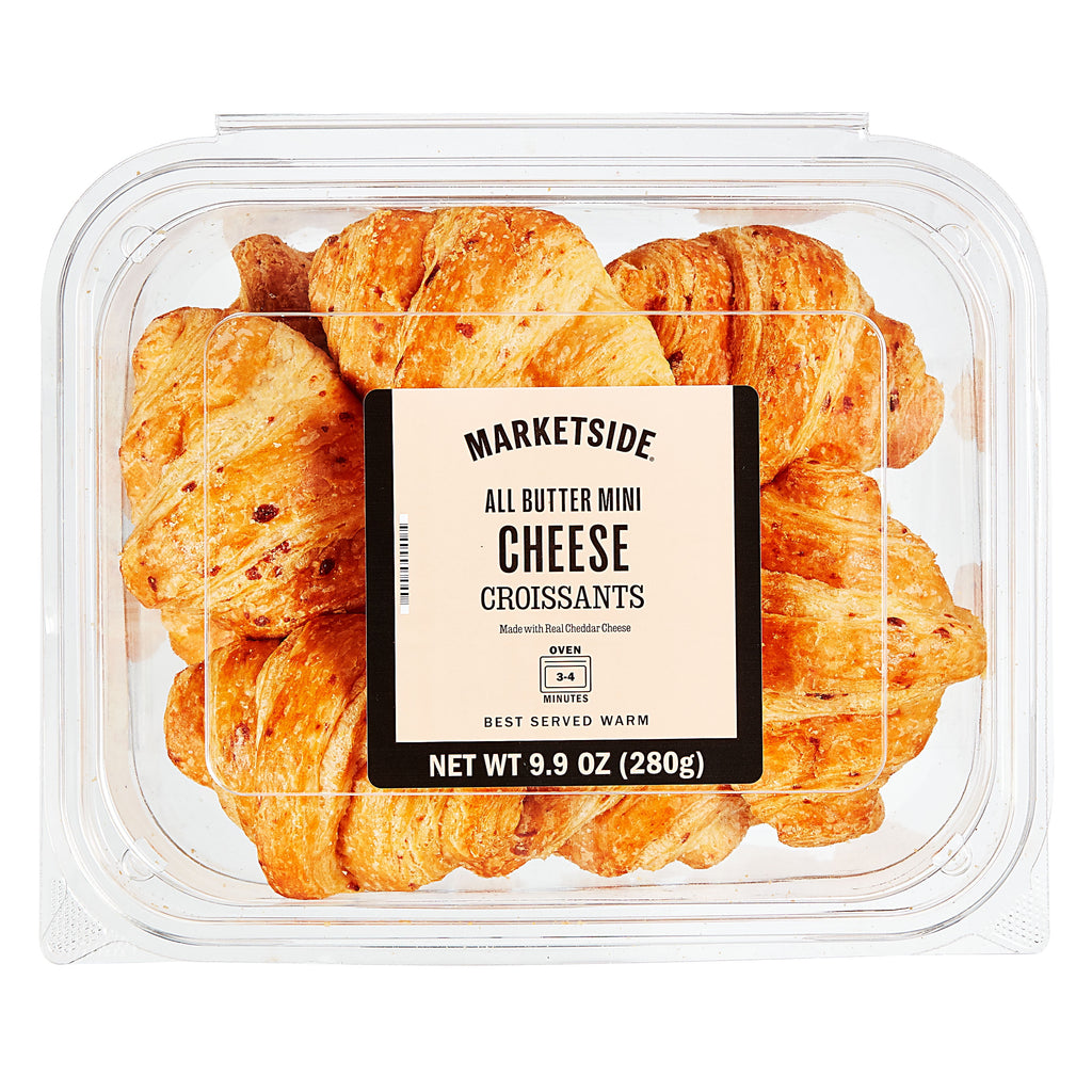 All Butter Mini Cheese Croissants 9.8 Oz 10 Count Marketside
