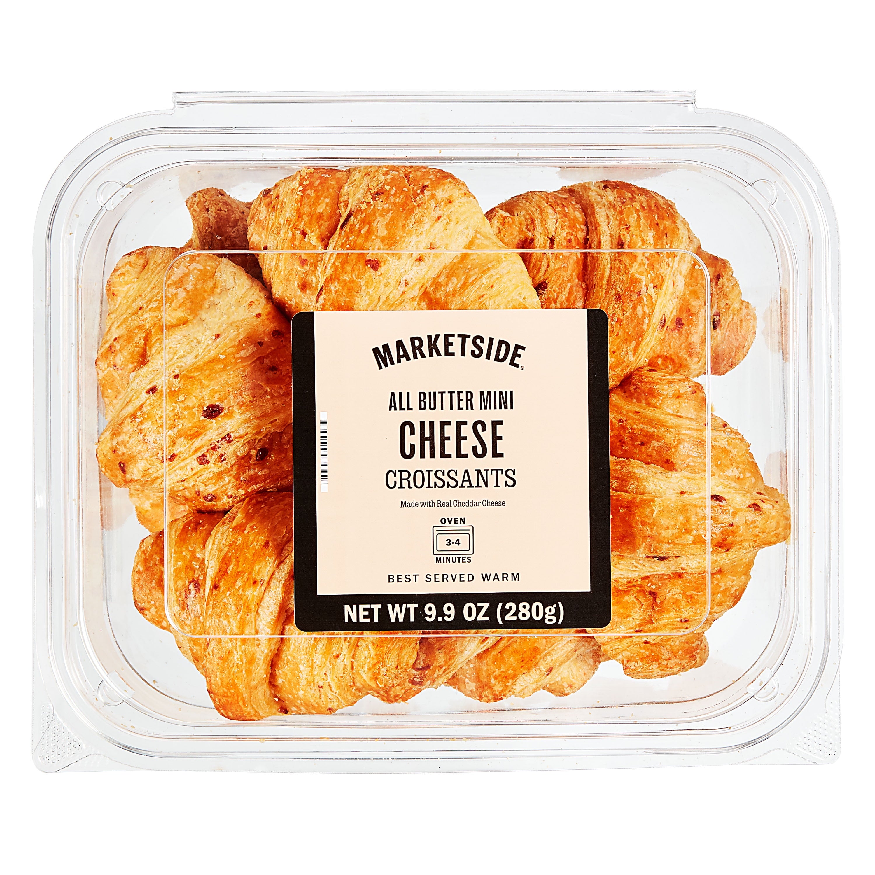 All Butter Mini Cheese Croissants 9.8 Oz 10 Count Marketside