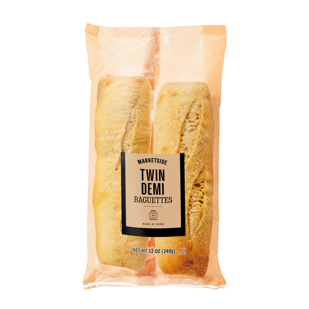 Bake at Home Twin Demi Baguette 12 Oz 2 Count
