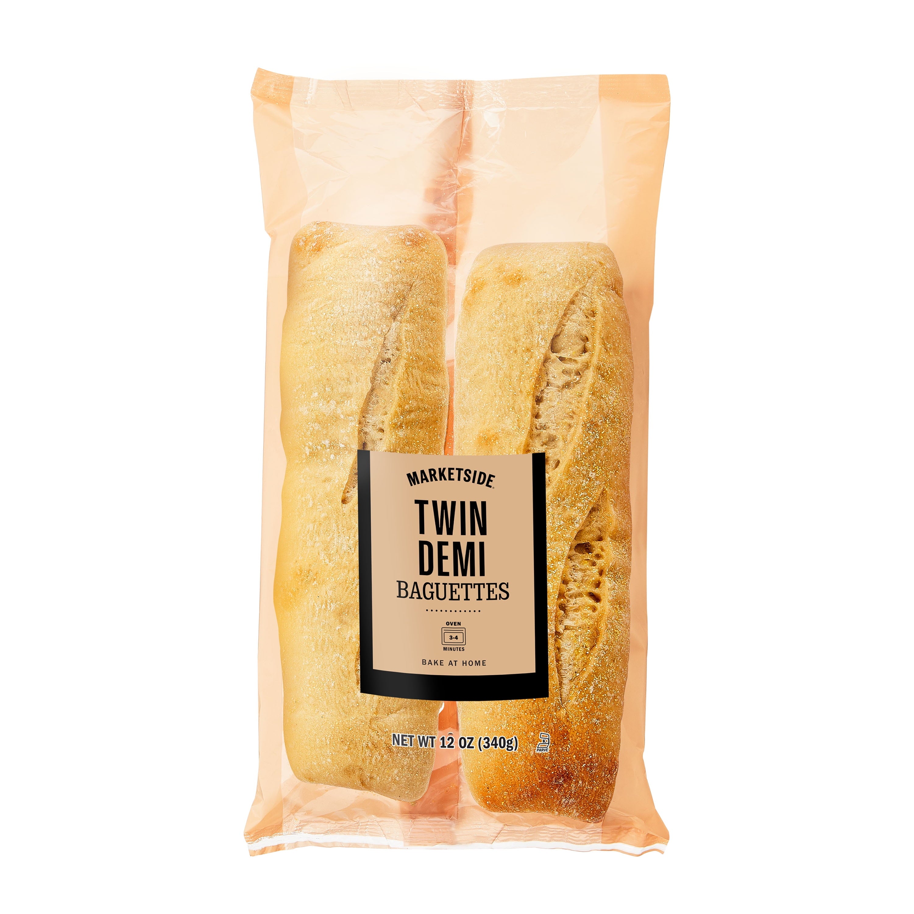 Bake at Home Twin Demi Baguette 12 Oz 2 Count