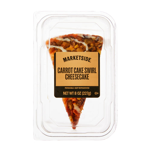 Carrot Cake Swirl Cheesecake Slice 8 Oz Marketside