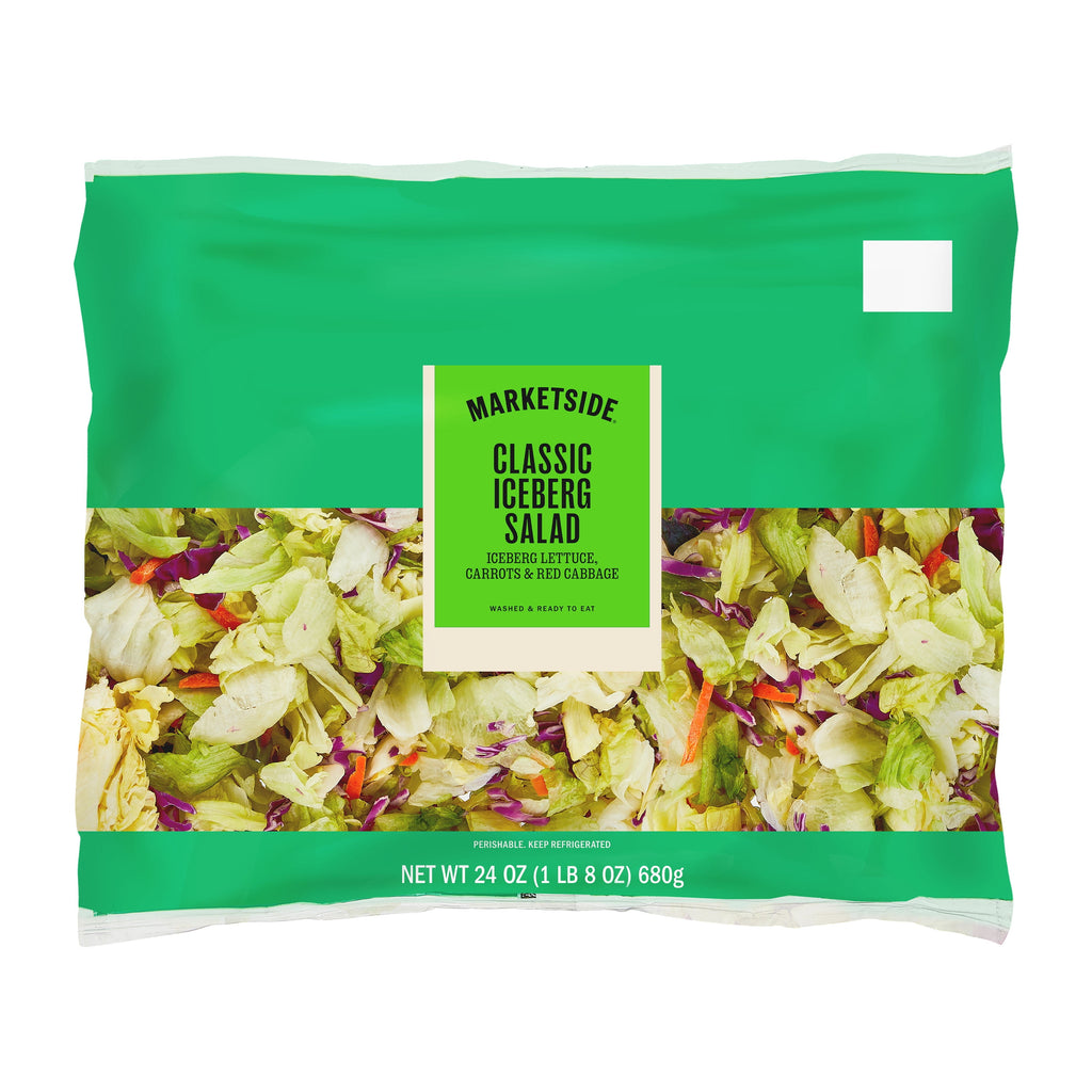 Fresh Marketside Classic Iceberg Salad 24 Oz Bag