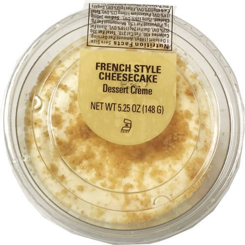 French Style Cheesecake Single Serve Dessert Crème 5.25 Oz 1 Count Marketside