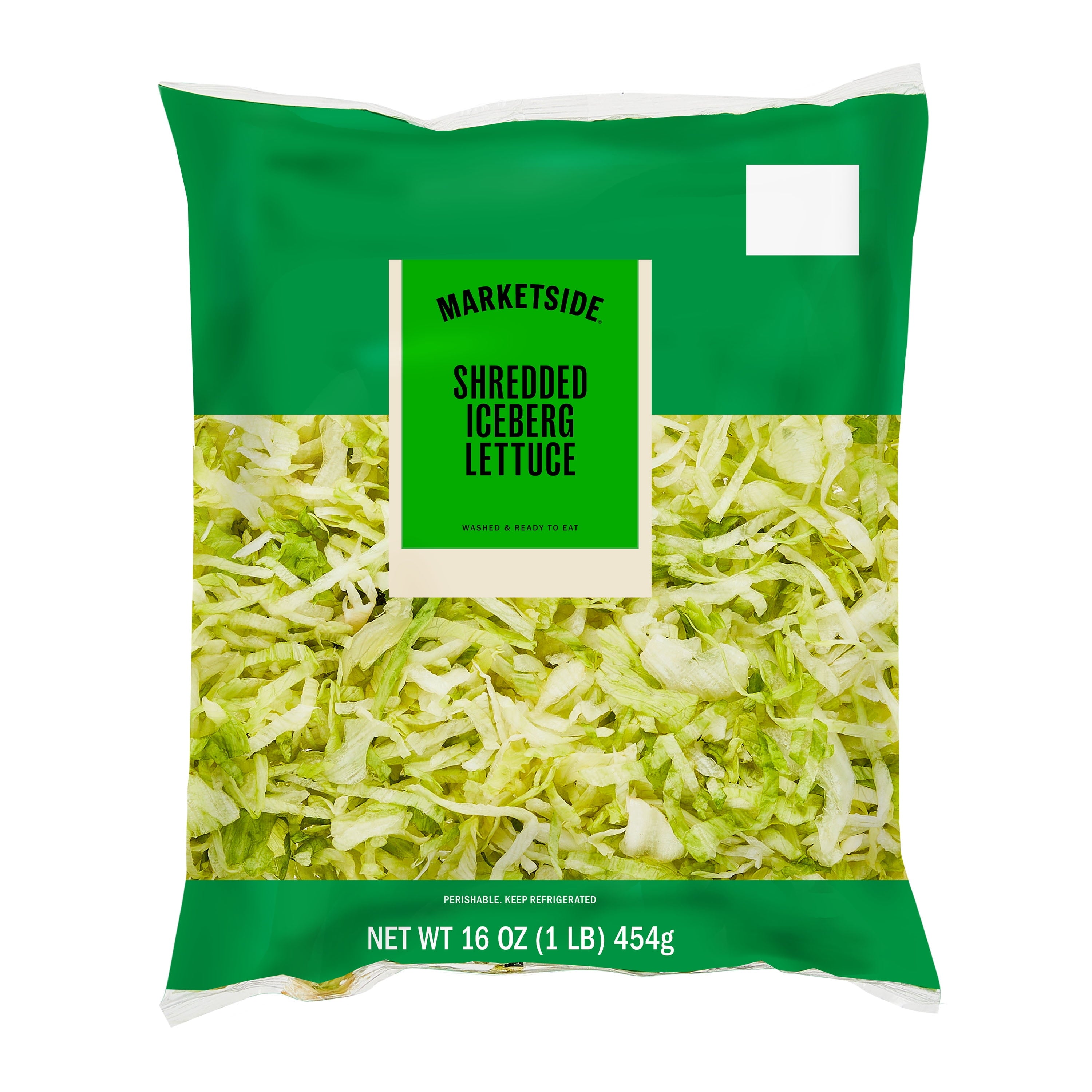 Fresh Marketside Shredded Iceberg Lettuce 16 Oz Bag