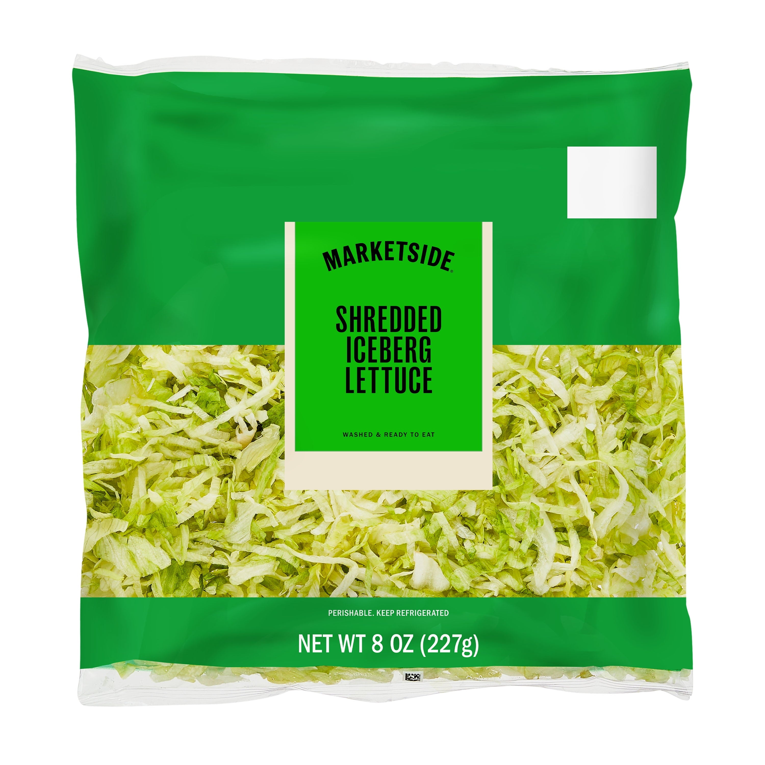 Marketside Fresh Shredded Iceberg Lettuce 8 Oz Bag