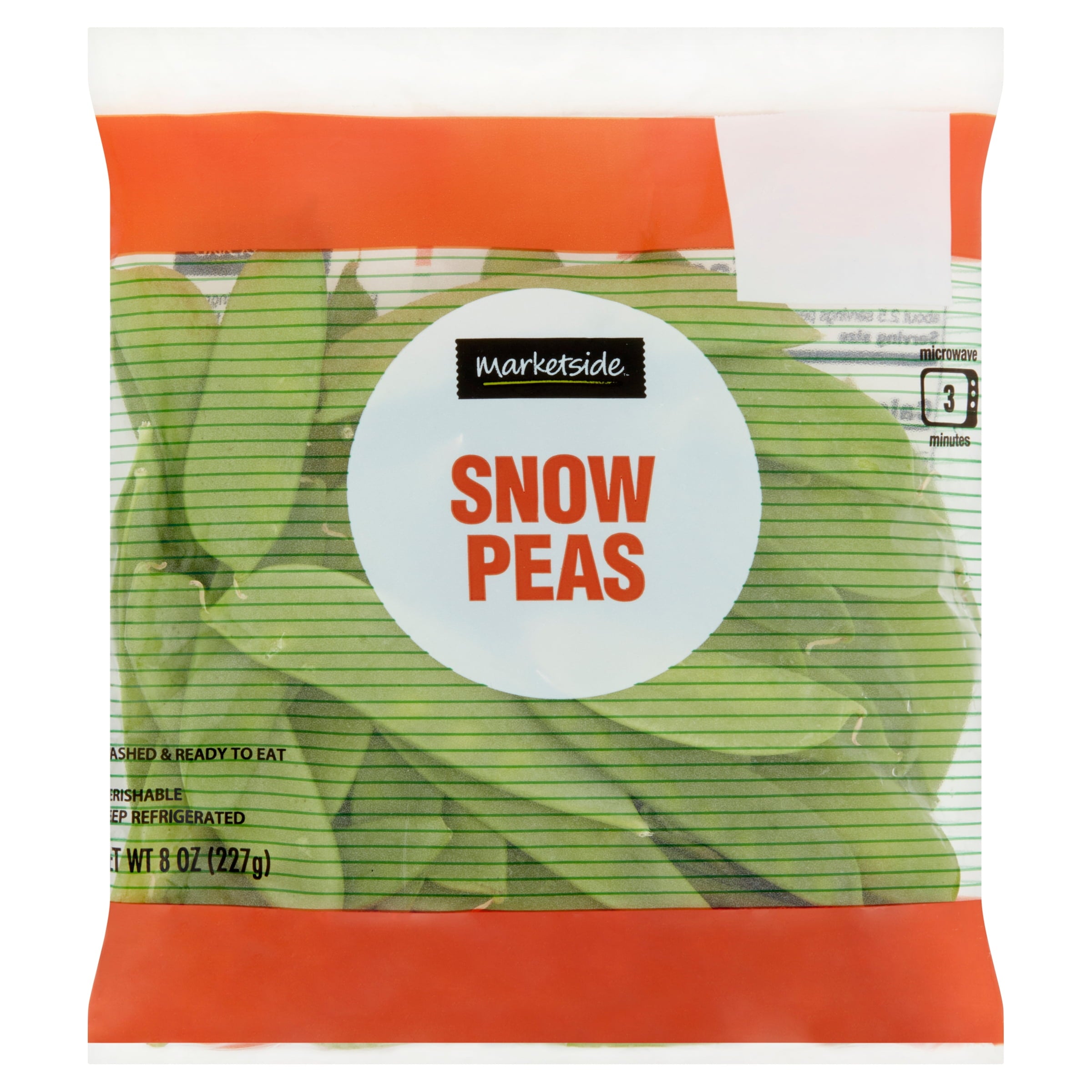 Fresh Snow Peas 8 Oz Bag