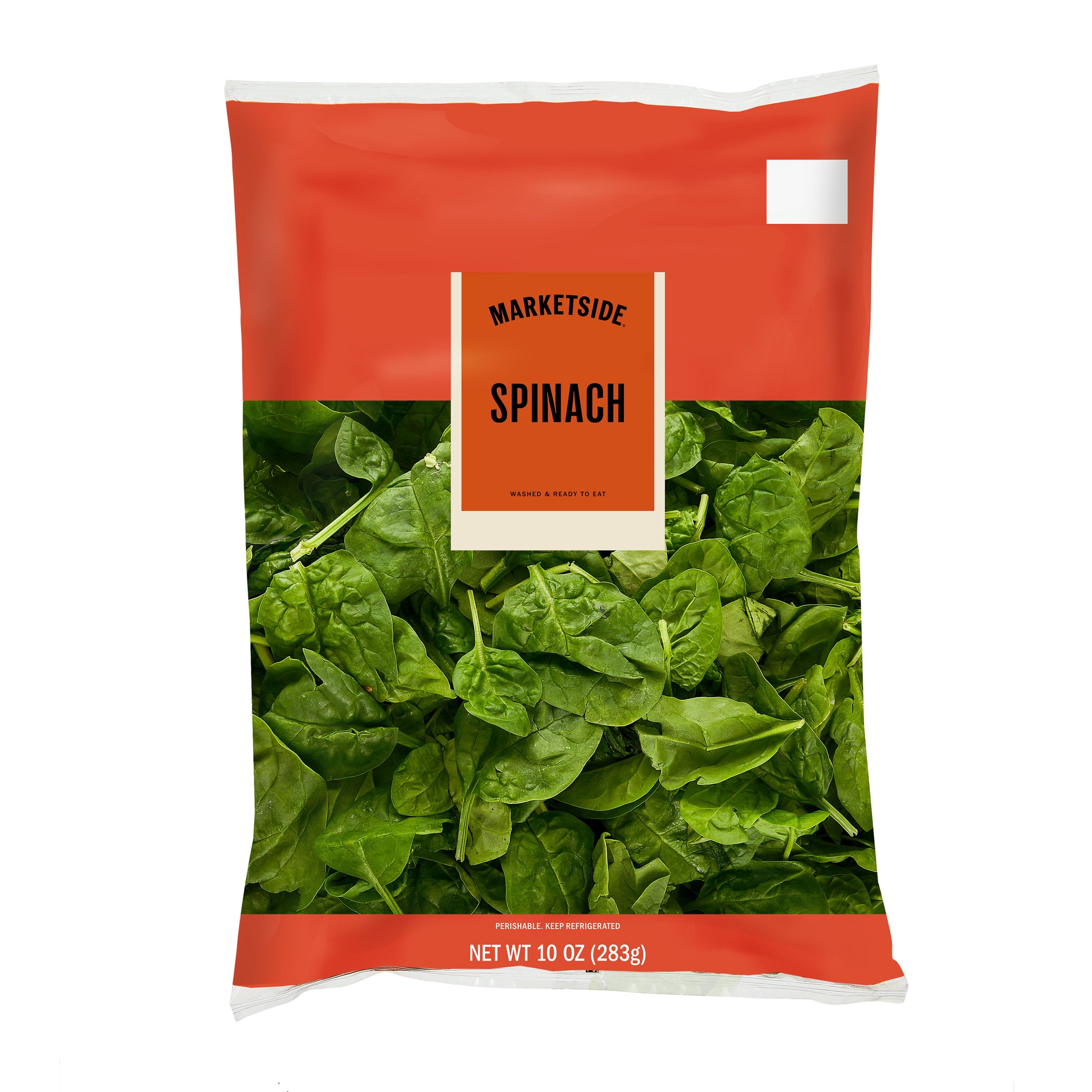 Marketside Fresh Spinach 10 Oz Bag