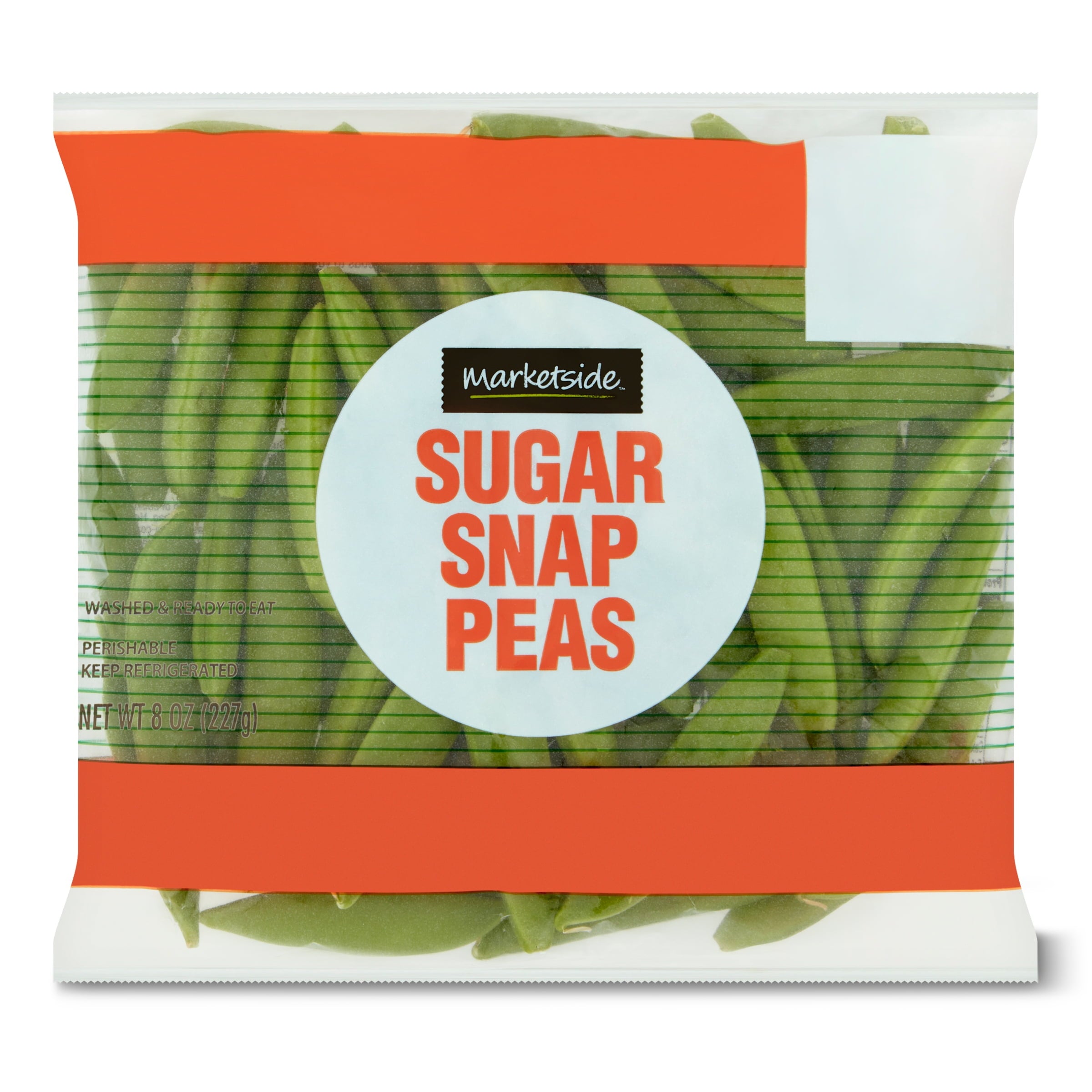 Fresh Marketside Sugar Snap Peas 8 Oz Bag