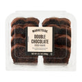 Iced Double Chocolate Sliced Loaf Cake 14.1 Oz 8 Count Marketside