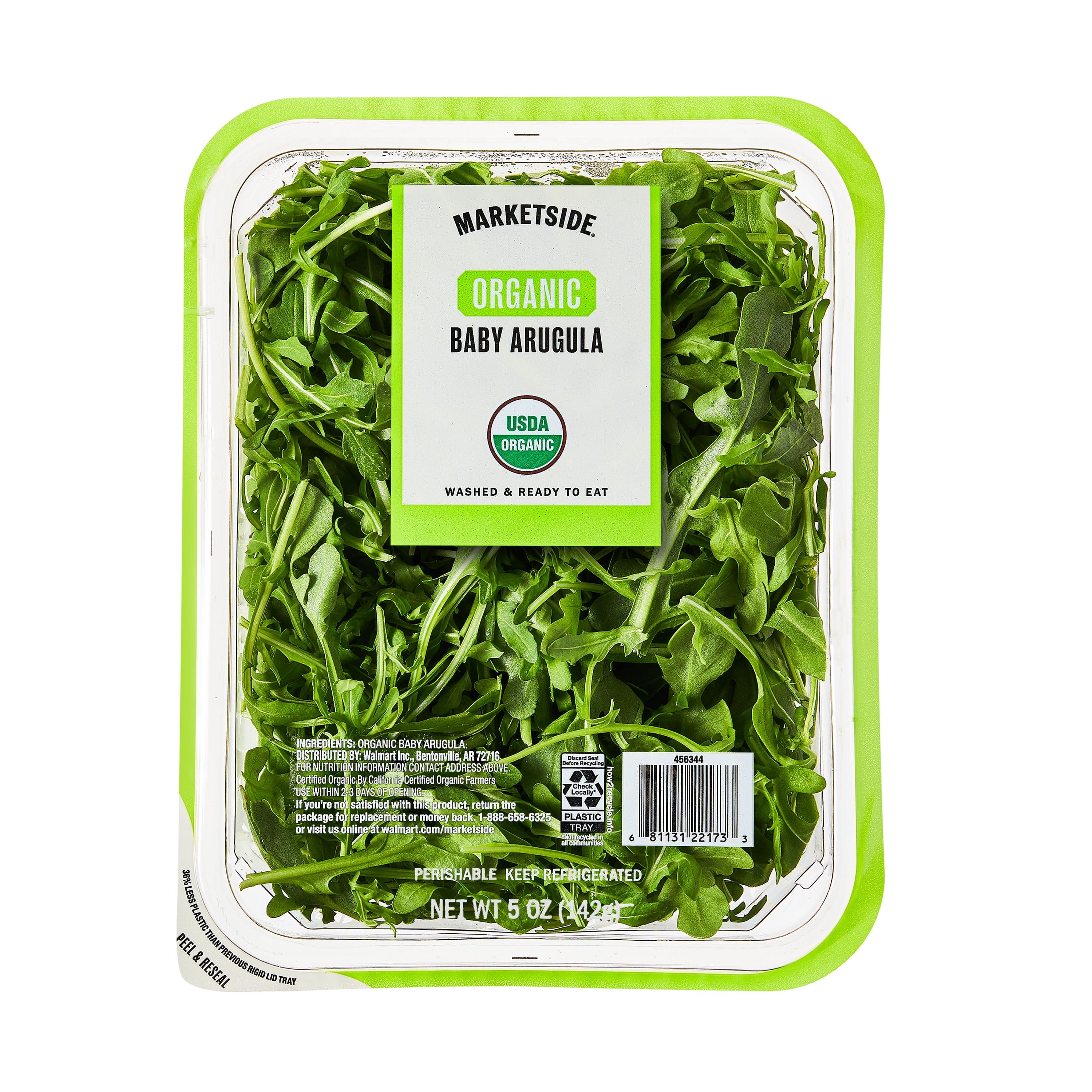 Organic Baby Arugula 5 Oz