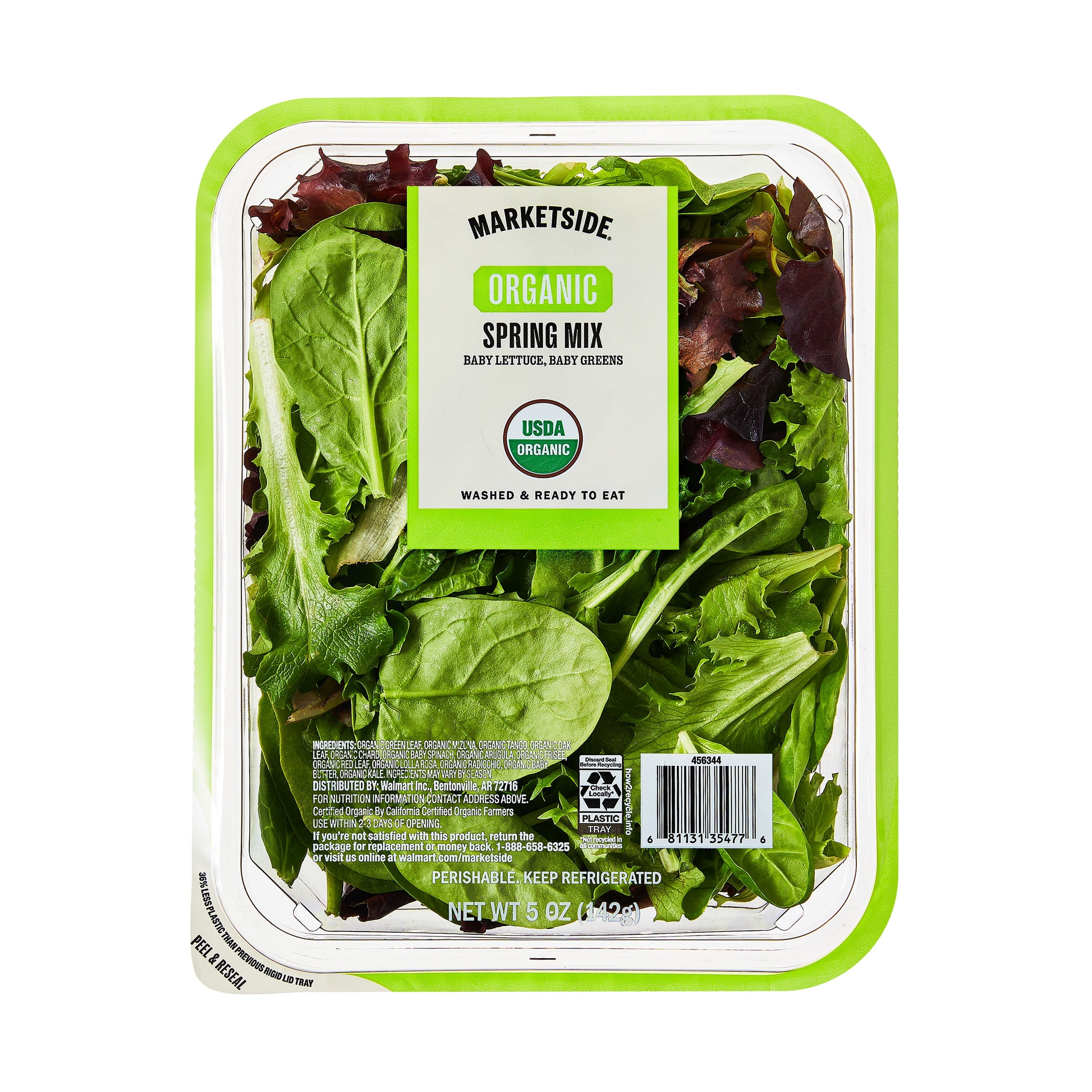 Fresh Marketside Organic Spring Mix Salad 5 Oz