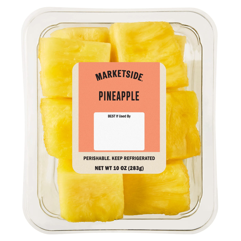 Marketside Fresh Cut Pineapple Chunks 10 Oz Tray