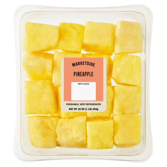 Marketside Pineapple, 16 oz Tray Refrigerated