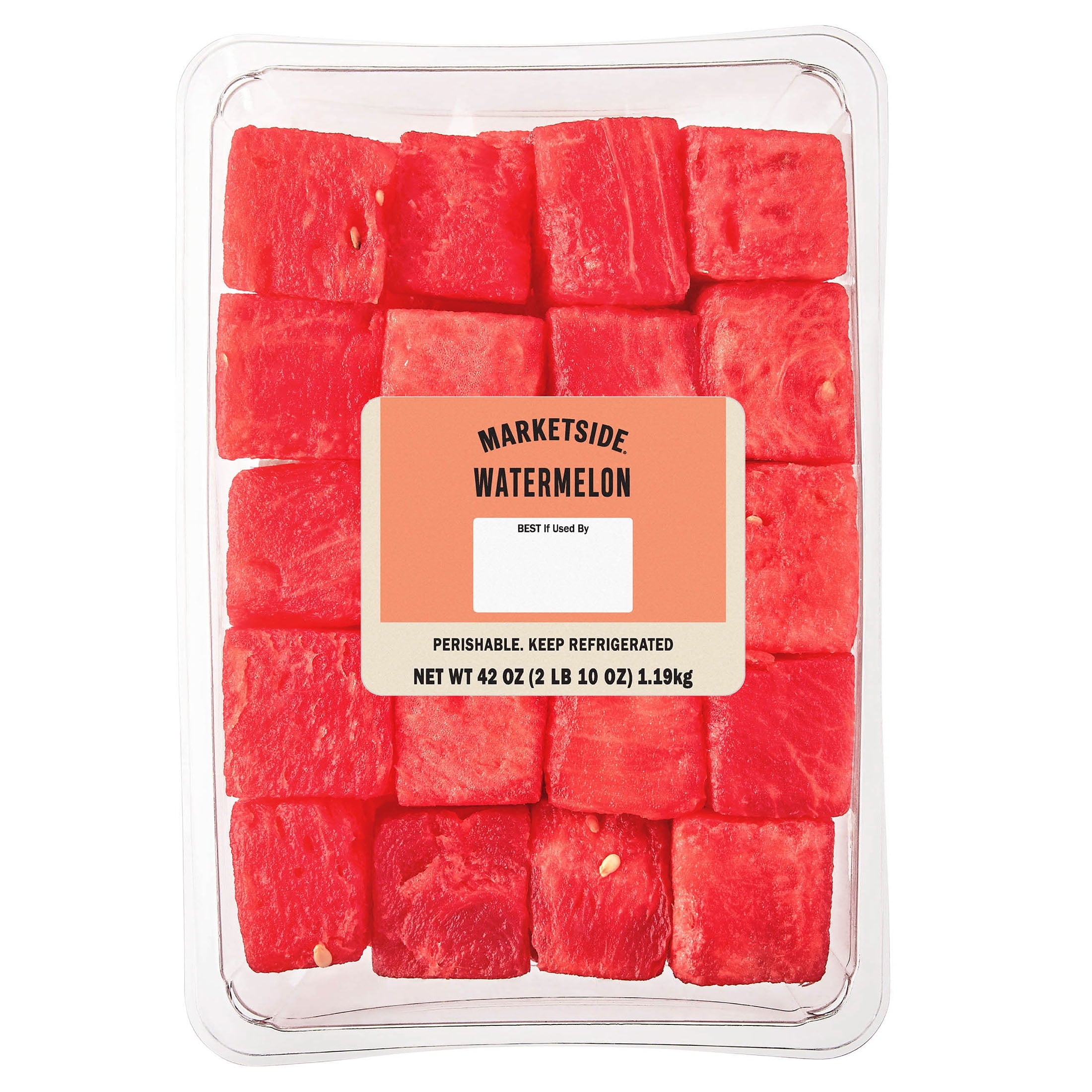 Marketside Fresh Cut Watermelon Chunks 42 Oz Tray