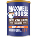 Maxwell House 100% Colombian Naturally Caffeinated Medium Roast Ground Coffee 9.9 oz Canister