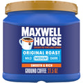 Maxwell House Original Roast Naturally Caffeinated Medium Roast Ground Coffee 27.5 oz Canister