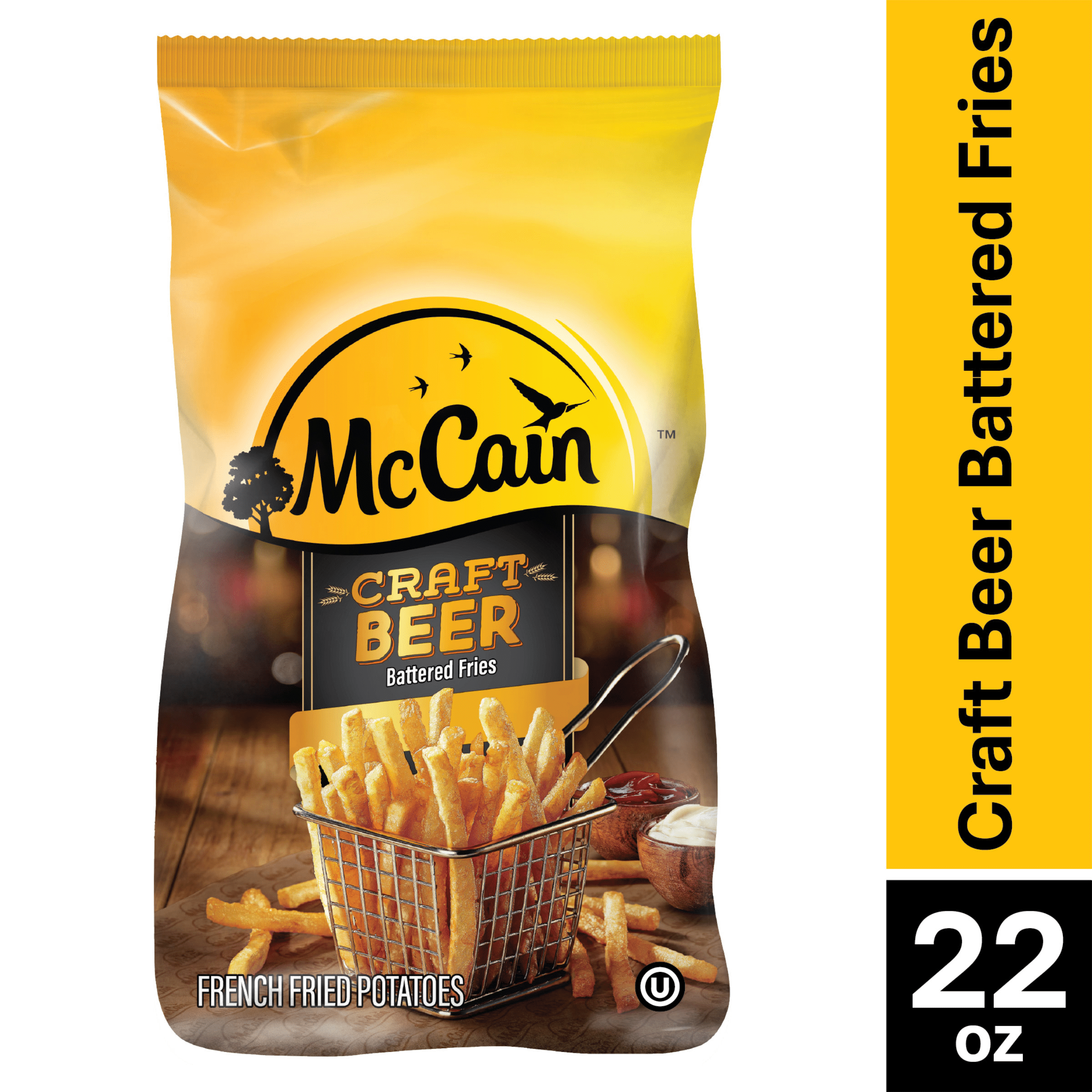 McCain Craft Beer Battered Thin Cut Frozen French Fries 22 Oz