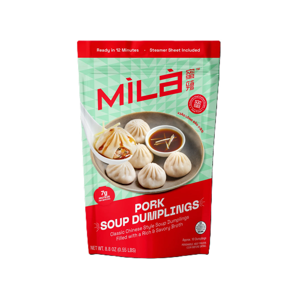 Mila Pork Soup Dumplings Frozen 10 Count 8.8 Oz