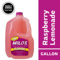 Milo's Raspberry Lemonade Refrigerated Juice Drink 128 fl oz Gallon