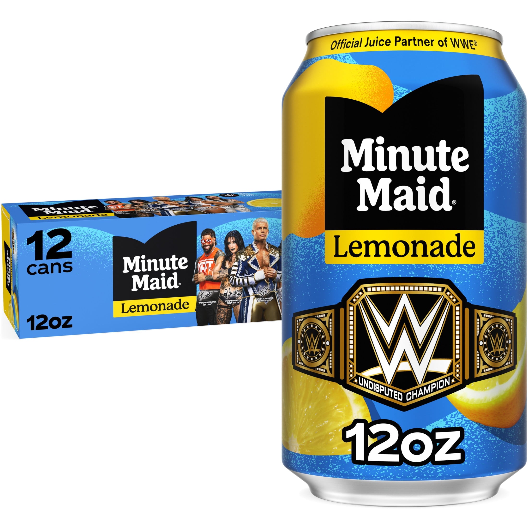 Minute Maid Lemonade Fridge Pack Cans 12 fl oz 12 Pack