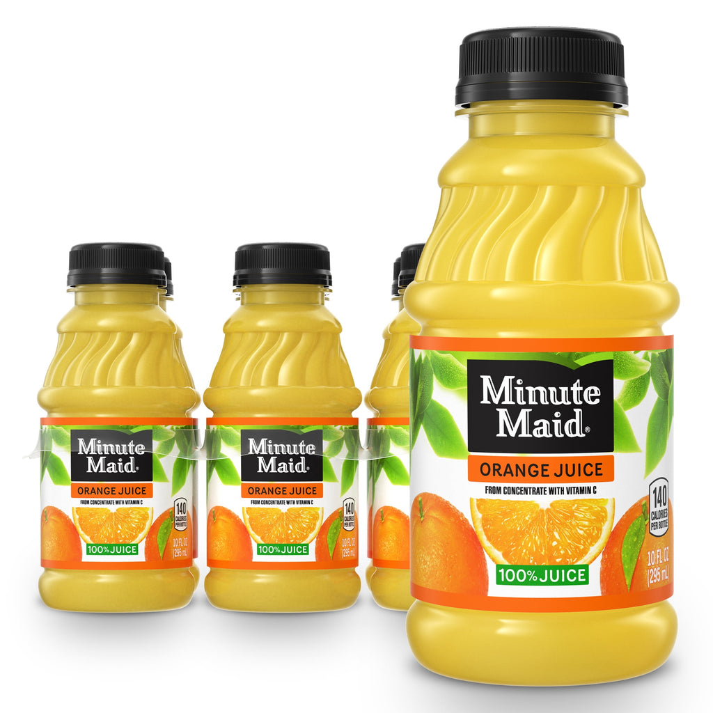 Minute Maid 100% Orange Juice From Concentrate 10 fl oz 6 Pack