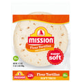 Super Soft Flour Tortillas Soft Taco Size 10 Count Mission